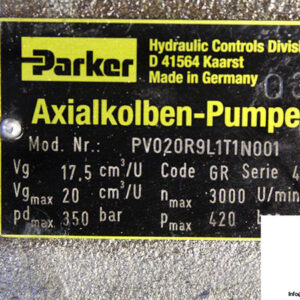 parker-pv020r9k1j3n001-axial-piston-variable-pump-used-4