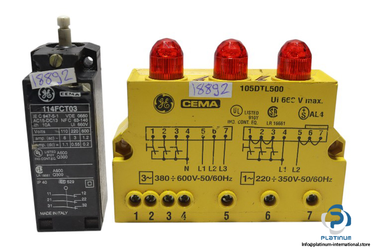 general-electric-105DTL500-flashing-device-(used)-1