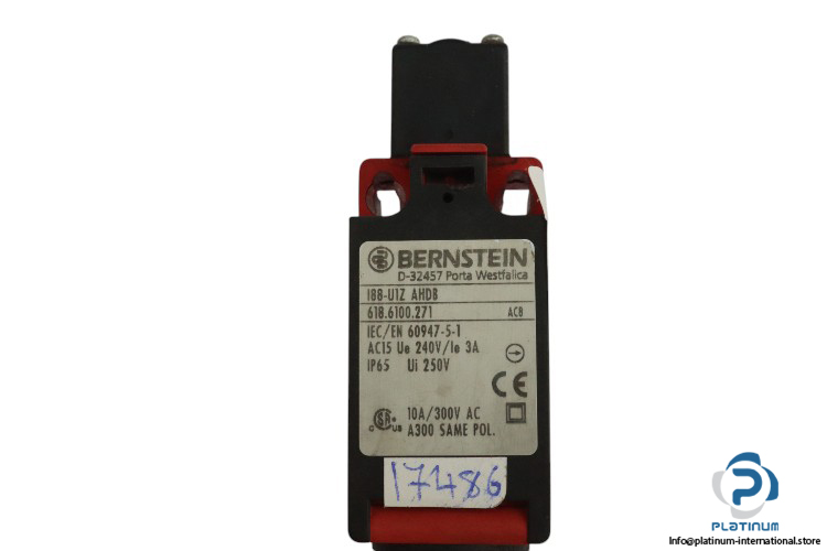 bernstein-I88-U1Z-AHDB-plastic-bodied-limit-switch-(used)-1