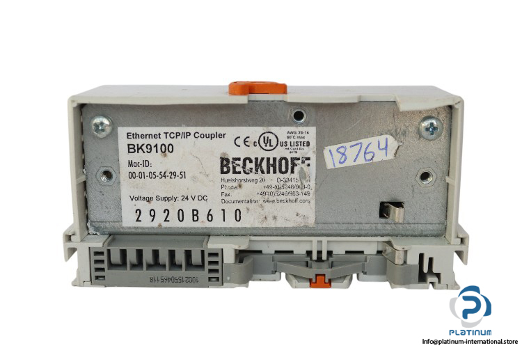 beckhoff-BK9100-bus-coupler-(used)-3