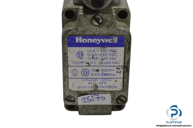 honeywell-6LS1-4PG-micro-switch-(used)-1