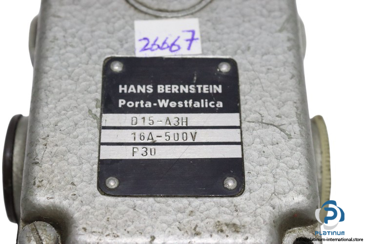 bernstein-D15-A3H-limit-switch-(used)-1