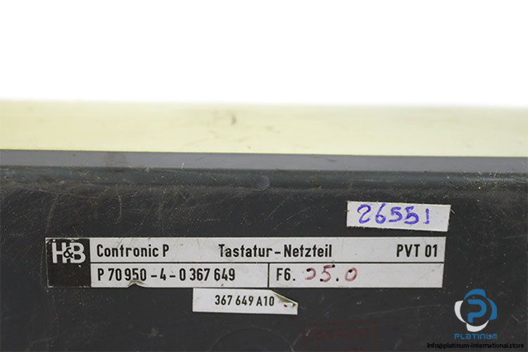 h&b-P-70950-4-0367649-light-pen-adapter-(used)-2