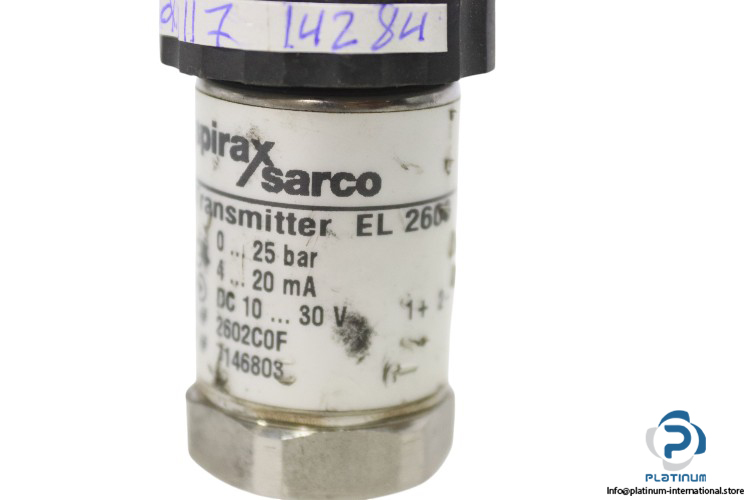 spirax-sarco-EL-2600-pressure-transmitter-(Used)-2