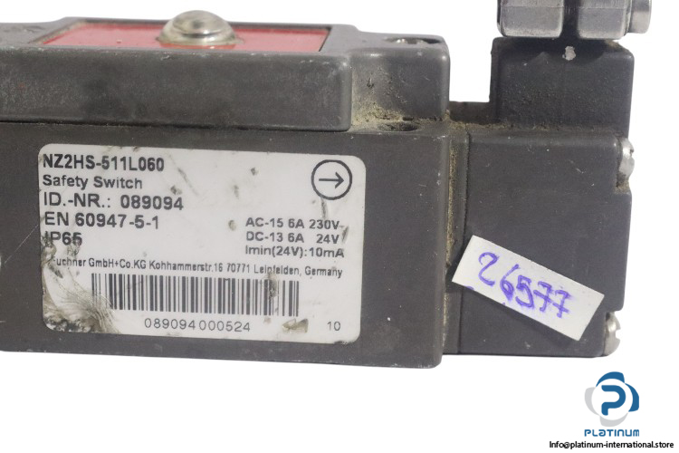 euchner-NZ2HS-511L060-safety-switch-(used)-3
