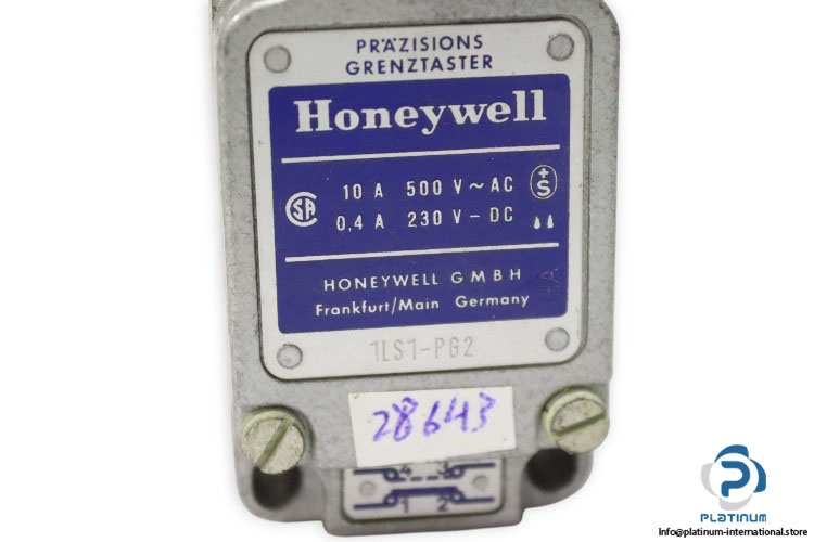 honeywell-1LS1-PG2-limit-switch-(Used)-2