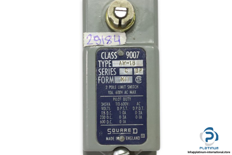 square-d-AW-18-limit-switch-(Used)-1