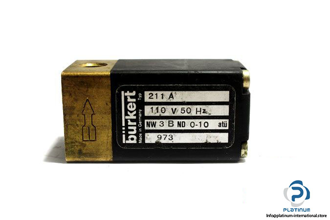 burkert-211-a-single-solenoid-valve-used-3