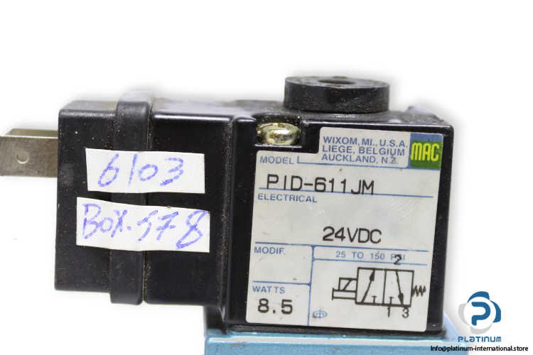 mac-55B-13-PI-611-JM-single-solenoid-valve-used-3
