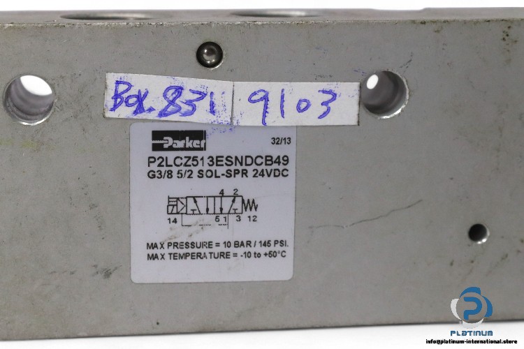 Parker-P2LCZ513ESNDCB49-solenoid-valve(used)-3