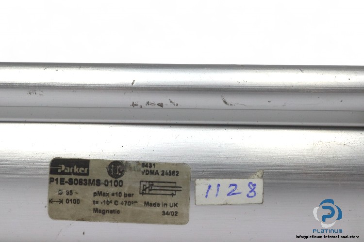 parker-P1E-S063MS-0100-pneumatic-cylinder(used)-1