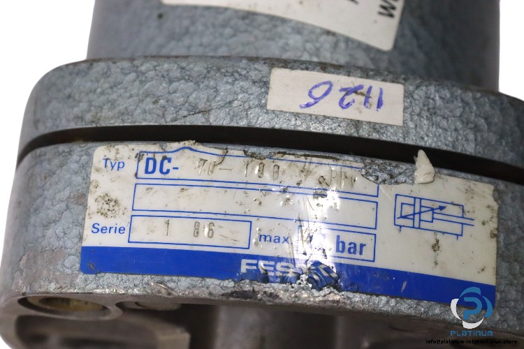 festo-DC-70-100PPV-Pneumatic-cylinder(used)-1