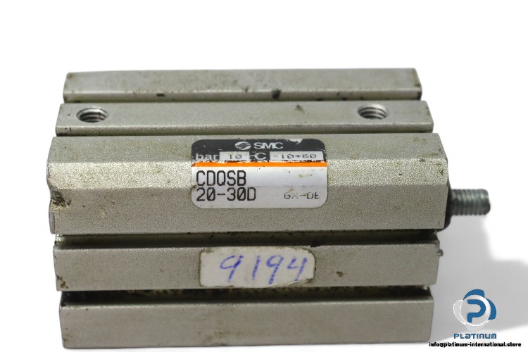 smc-CDQSB20-30D-compact-cylinder-(Used)-1