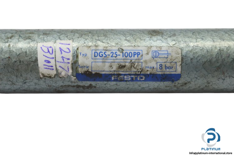 festo-DGS-25-100PP-round-cylinder-(Used)-1