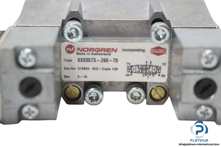 Norgren-SXE0573-Z60-70-double-solenoid-valve(new-without-coil)-3