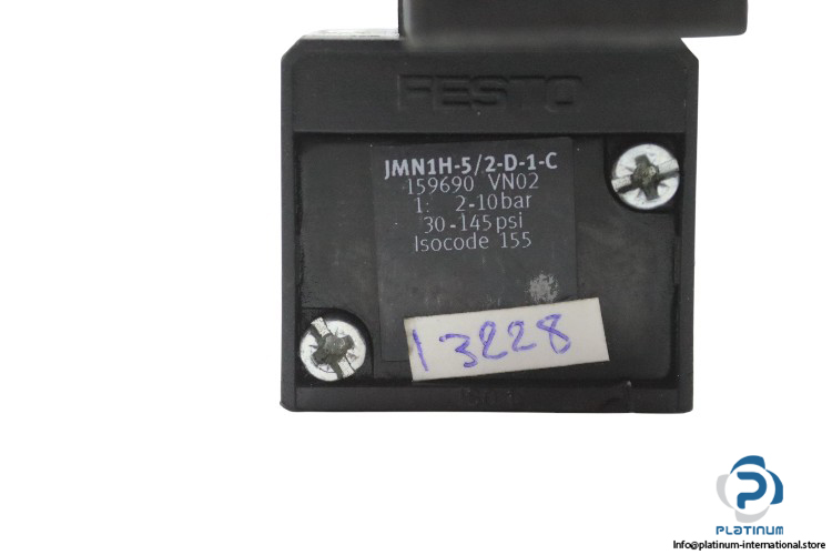 Festo-159690-double-solenoid-valve-with-coil(used)-2