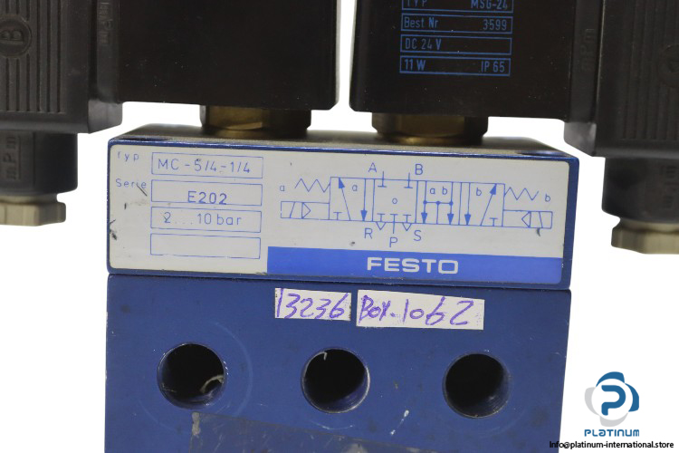 Festo-4576-air-solenoid-valve(used)-2