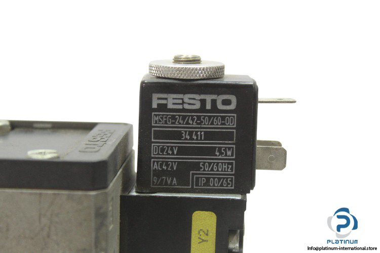 festo-151023-double-solenoid-valve-(used)-2