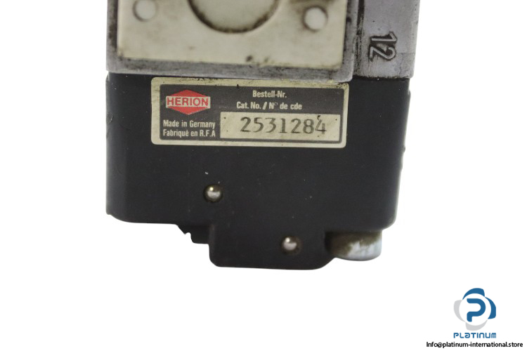 HERION-2531284-SINGLE-SOLENOID-VALVE(used)-2