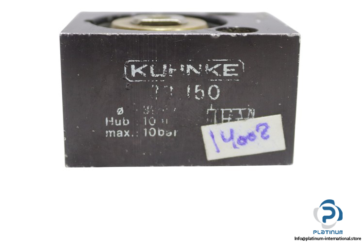Kuhnke-39.150-clamping-cylinder(used)-1