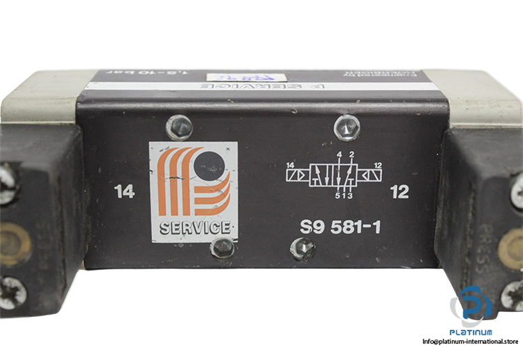 SERVICE-S9-581-1-DOUBLE-SOLENOID-VALVE-(used)-1