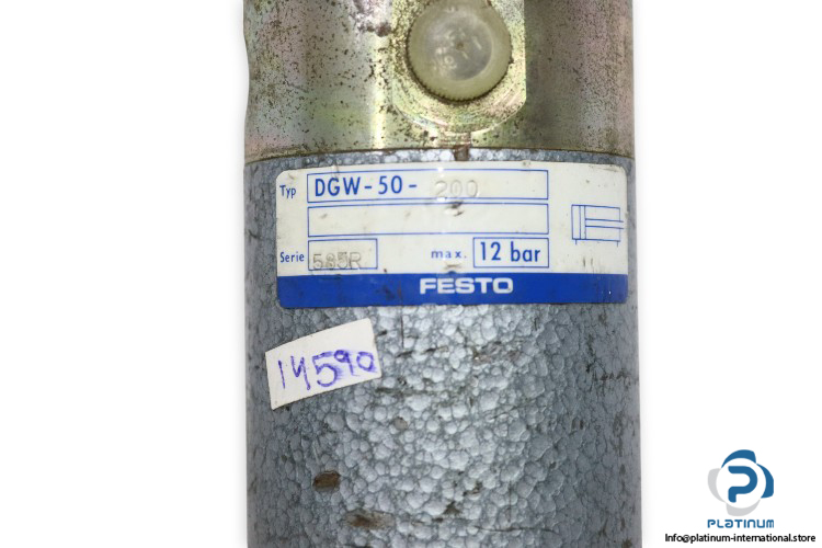 festo-DGW-50-200-round-cylinder-(used)-1
