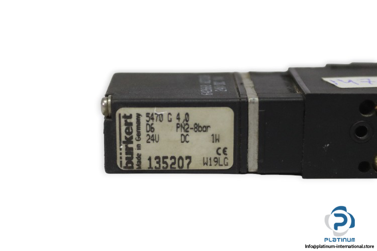 burkert-5470-G-4.0-D6-solenoid-valve-used-3