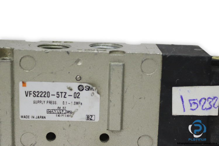 smc-VFS2220-5TZ-02-double-solenoid-valve-(used)-2