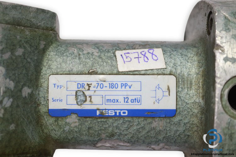 festo-DRF-70-180-PPV-pneumatic-rotary-actuator-(used)-1