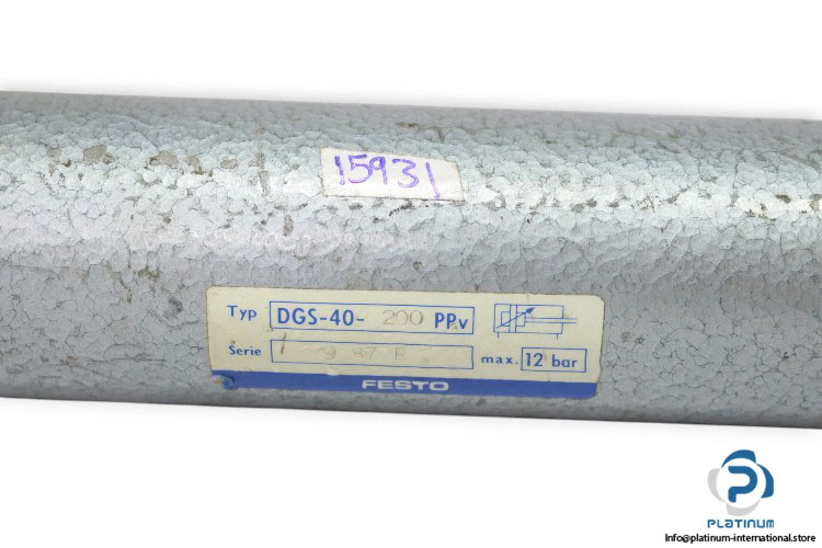 festo-DGS-40-200-PPV-round-cylinder-(used)-1
