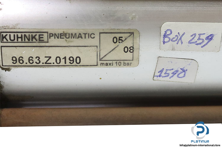 KUHNKE-96.63.Z.0190-pneumatic-cylinder(used)-1