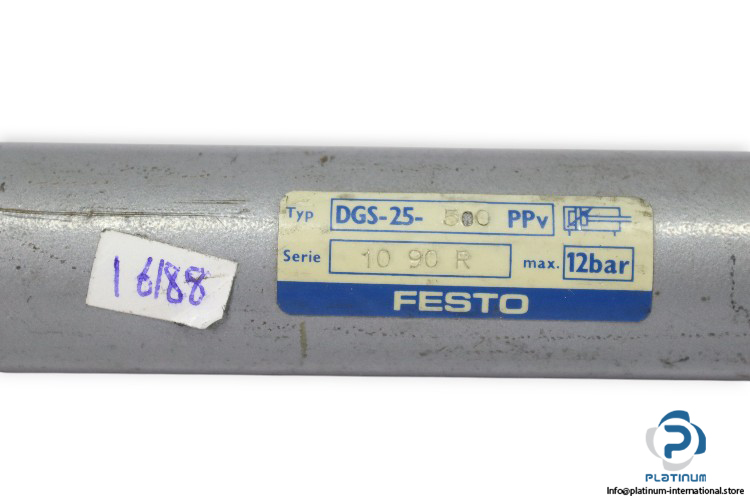 festo-DGS-25-500-PPV-round-cylinder(used)-1