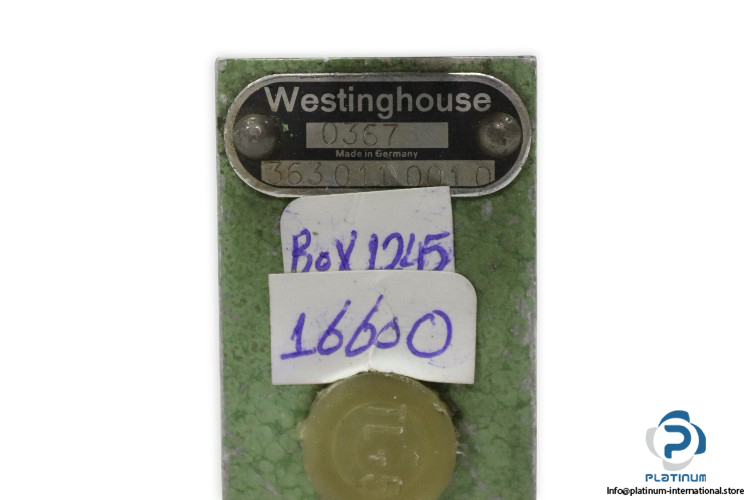 Westinghouse-3630110010-manual-lever-operated-valve(used)-1