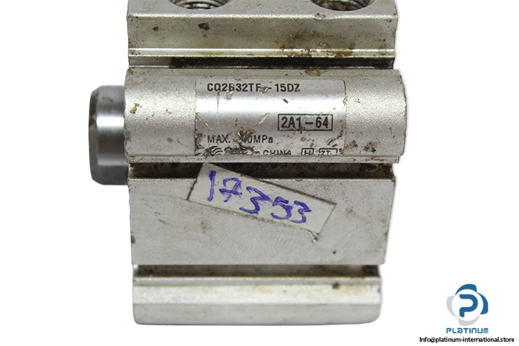 smc-CQ2B32TF-15DZ-compact-cylinder-(used)-1