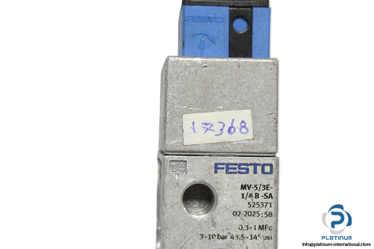 festo-525371-double-solenoid-valve-(used)-2