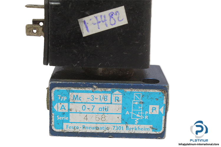 festo-MC-3-1_8-single-solenoid-valve-with-coil-(used)-1