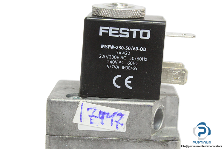 festo-9964-single-solenoid-valve-with-220_240-v-ac-coil-(new)-1