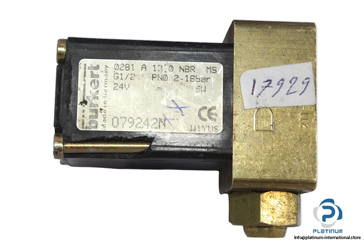 Burkert-079242N-solenoid-valve(used)-1