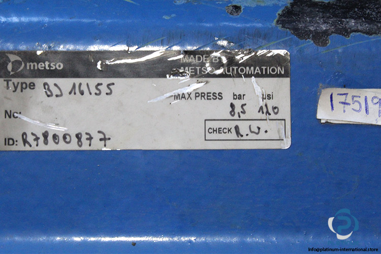 METSO-B1J16-55-pneumatic-cylinder-actuator(used)-2