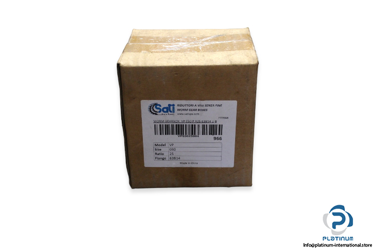 sati-vp30-worm-gearbox-ratio-25-1