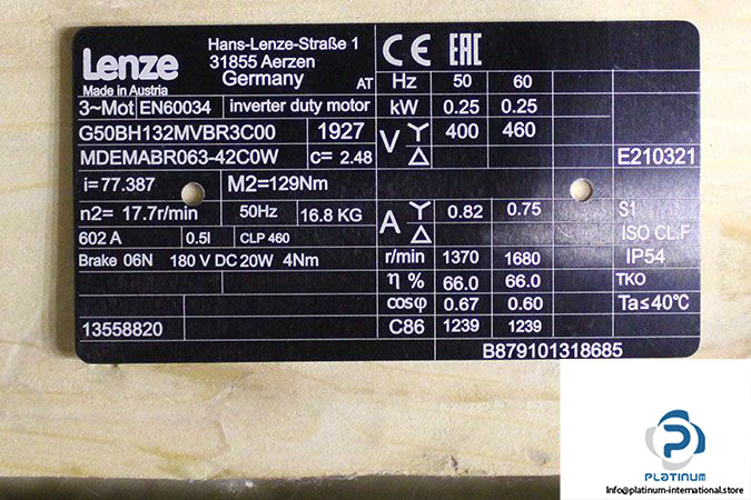 lenze-g50bh132mvbr3c00-helical-gear-motor-4