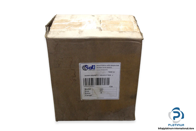 sati-ves63-worm-gearbox-ratio-38-1
