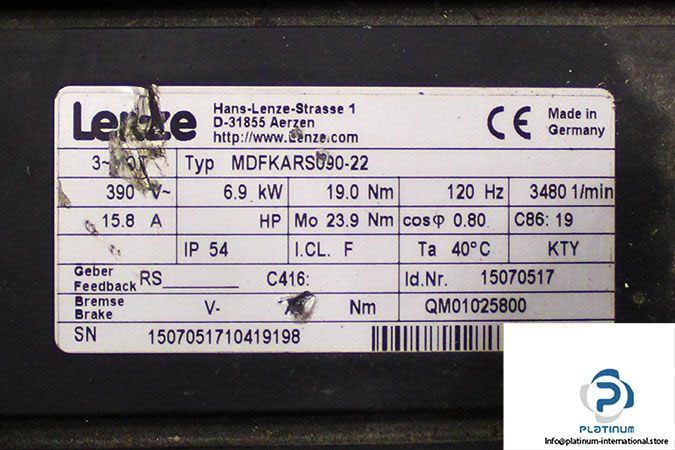 lenze-mdfkars09-22-synchronous-servo-motor-2