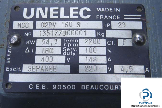 unelec-mcc-c2pv-160-s-servo-motor-5