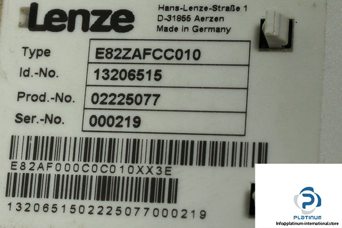 lenze-e82zafcc010-function-module-2