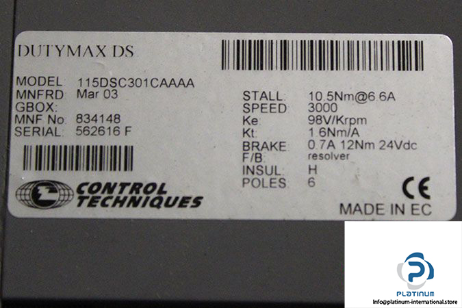control-techniques-115dsc301caaaa-servo-motor-3