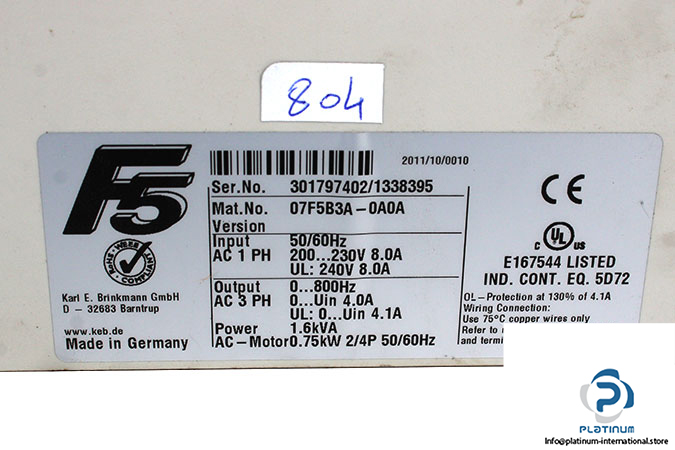 keb-07f5b3a-0a0a-inverter-drive-used-2