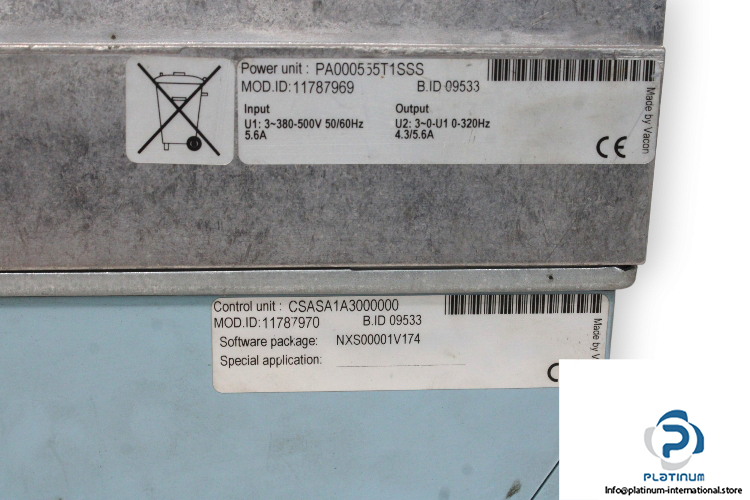 vacon-NXS00055A5T1SSSA1A3000000-ac-drive-(used)-2