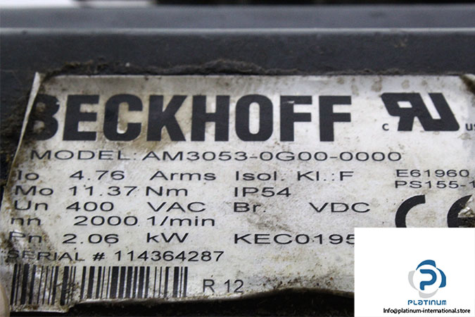 Beckhoff-am3053-0g00-0000-servo-motor(used)-2