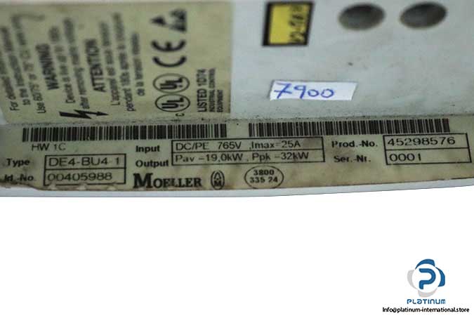 moeller-DE4-BU4-1-frequency-inverter-(used)-2